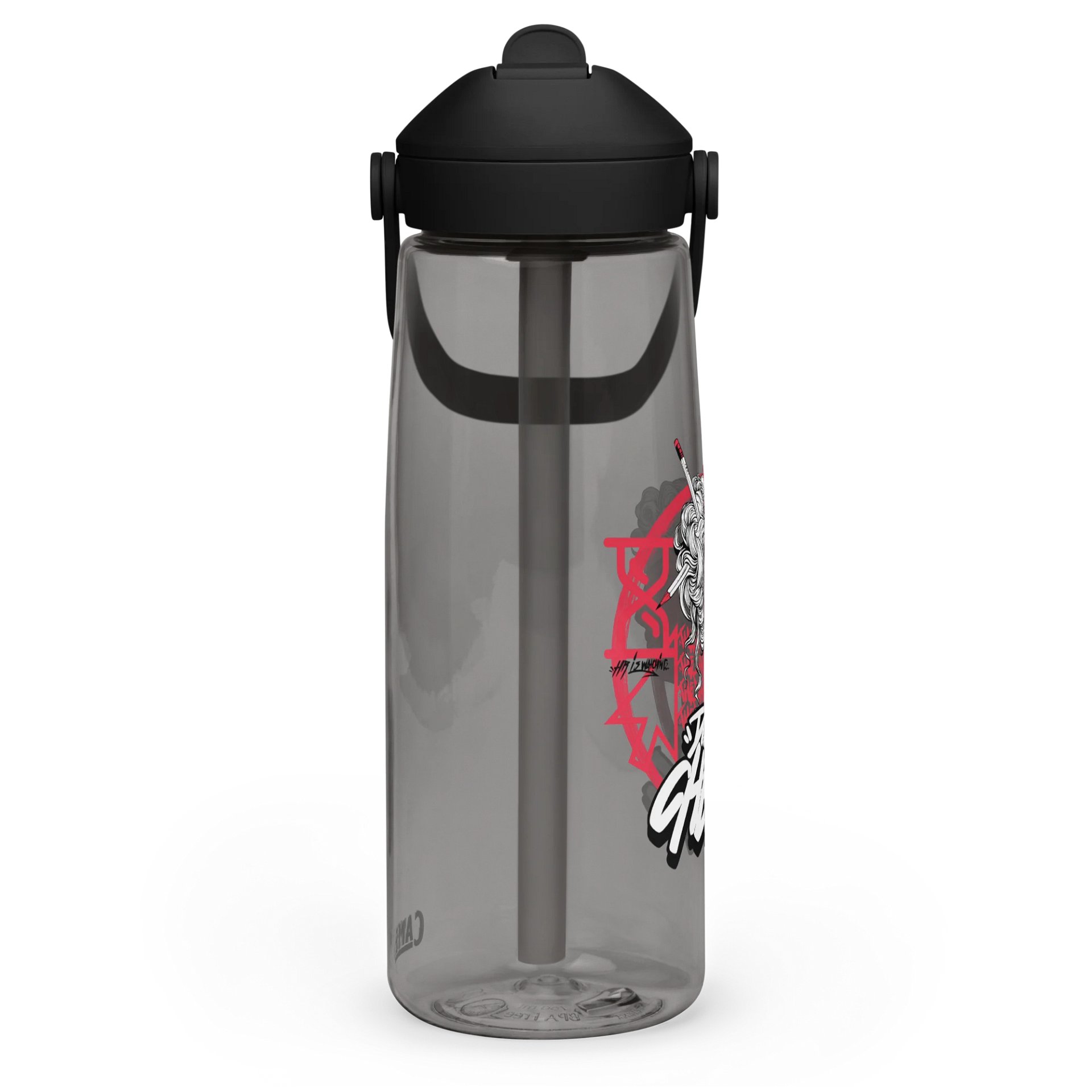 Bustin Water Bottle (Red) product image (3)