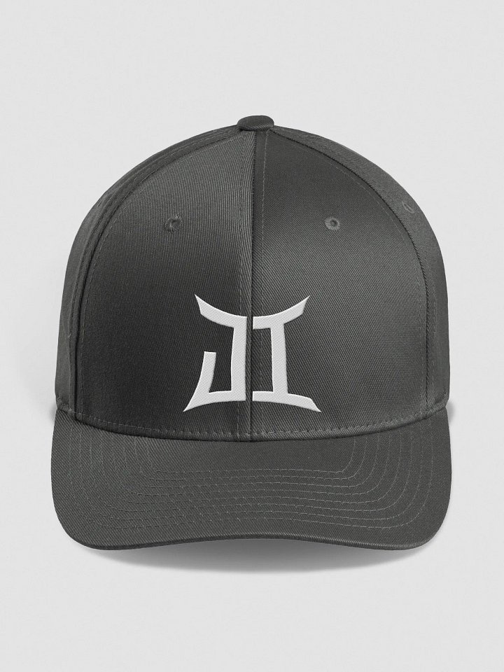 ILLYESJRGAMING Logo Flexfit Hat (Grey) product image (1)
