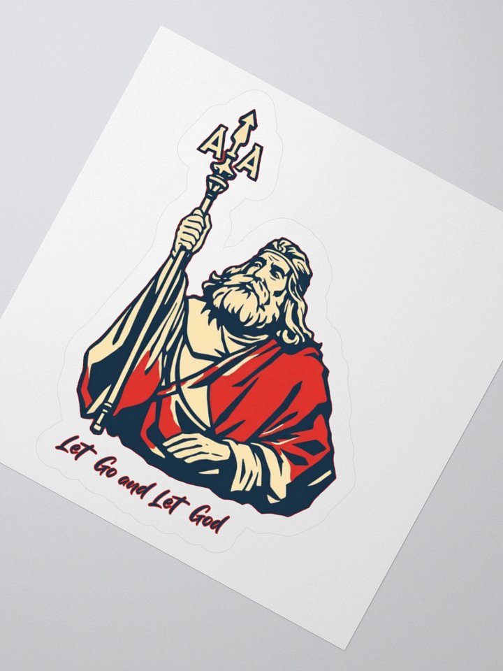 Slogan #5 Let Go and Let God Sticker product image (3)