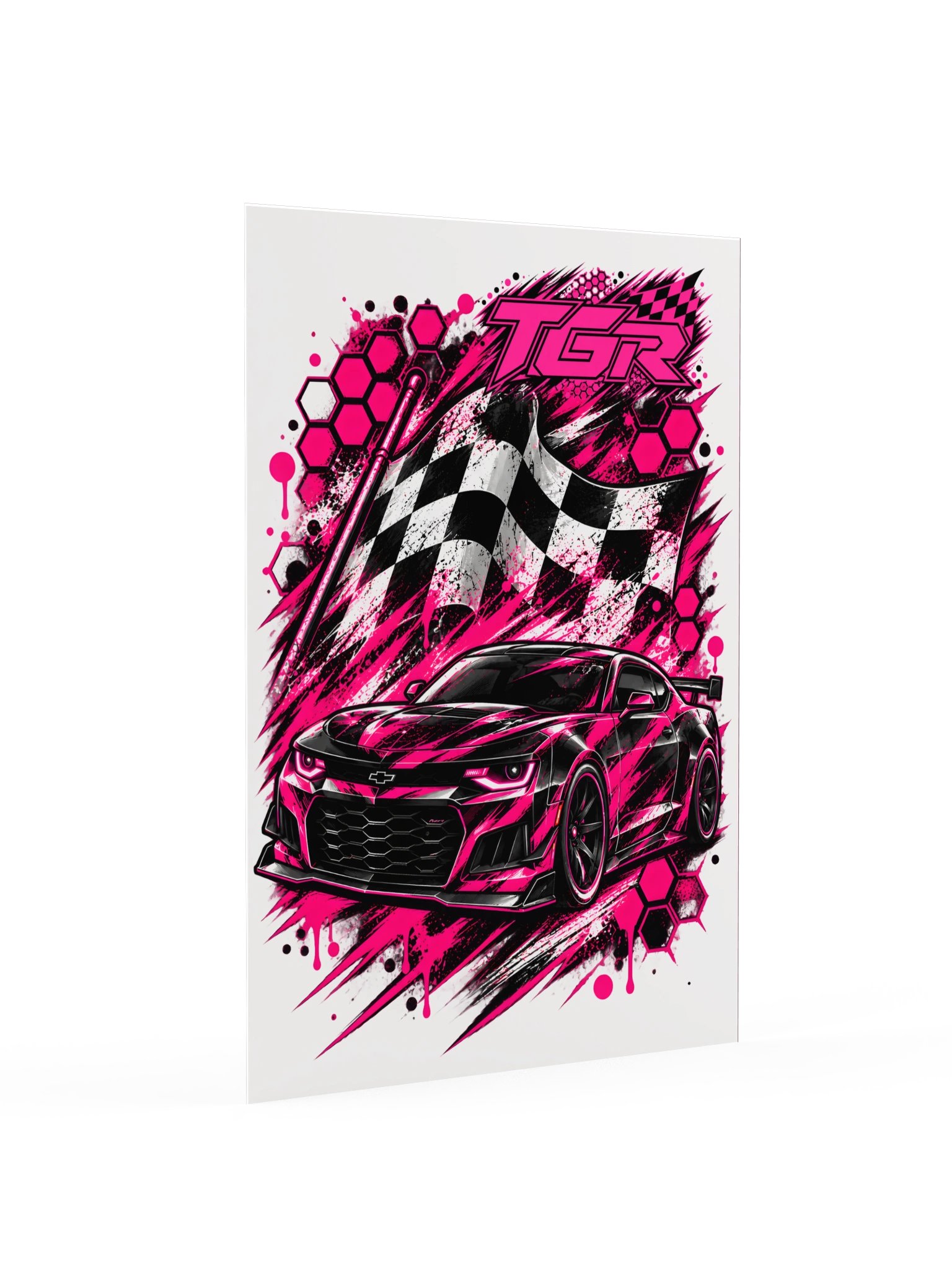 TGR Pink Thunder Racing Print – 5" × 7" product image (2)