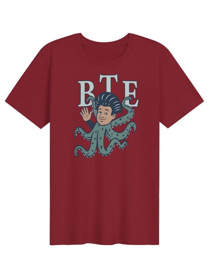 BTE - Big Tentacle Energy Tee, Burgundy Edition product image (1)