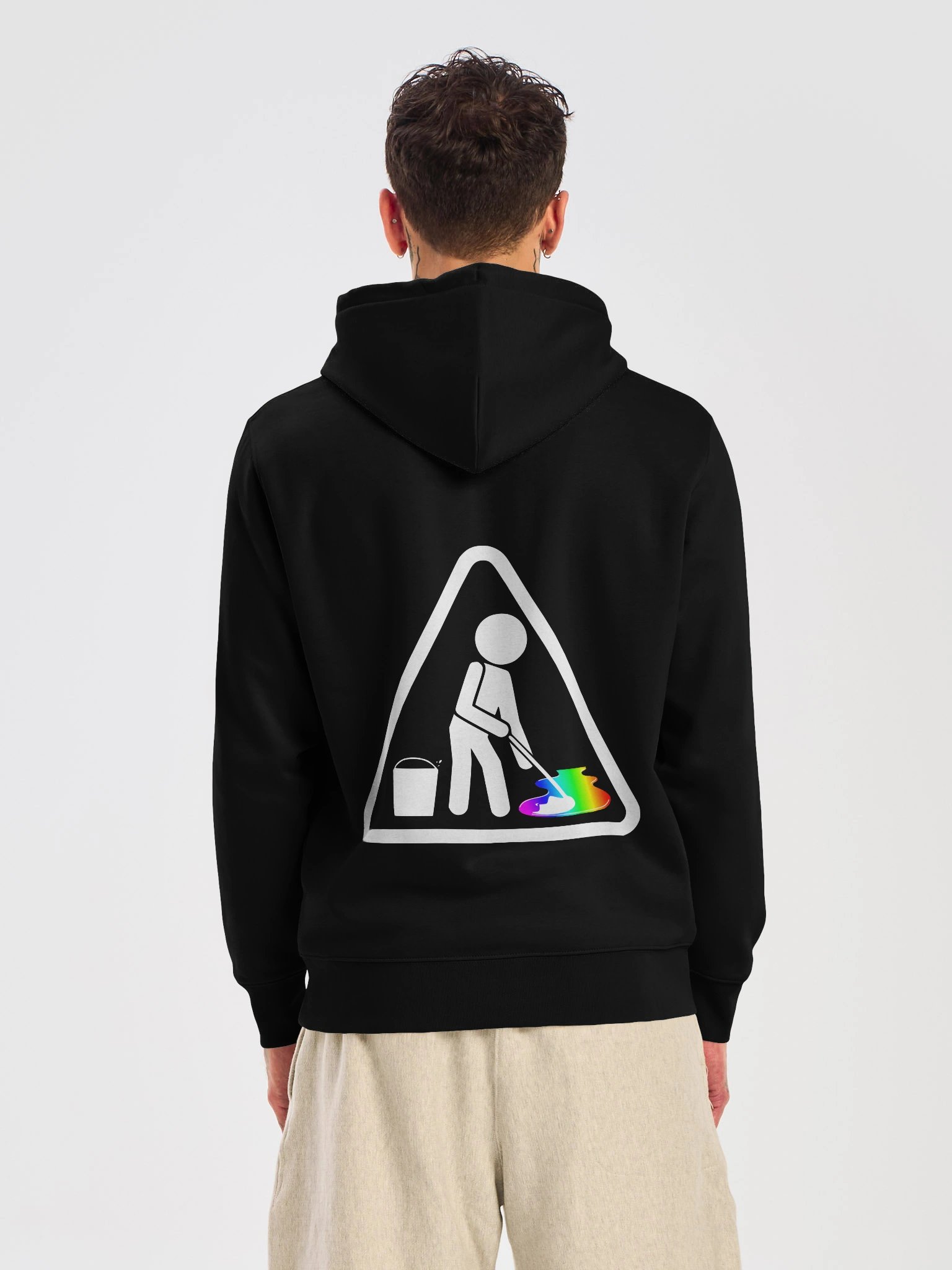 Rainbow Spill Unisex Hoodie product image (22)