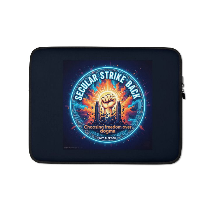 Secular Strike Back Laptop Sleeve product image (1)