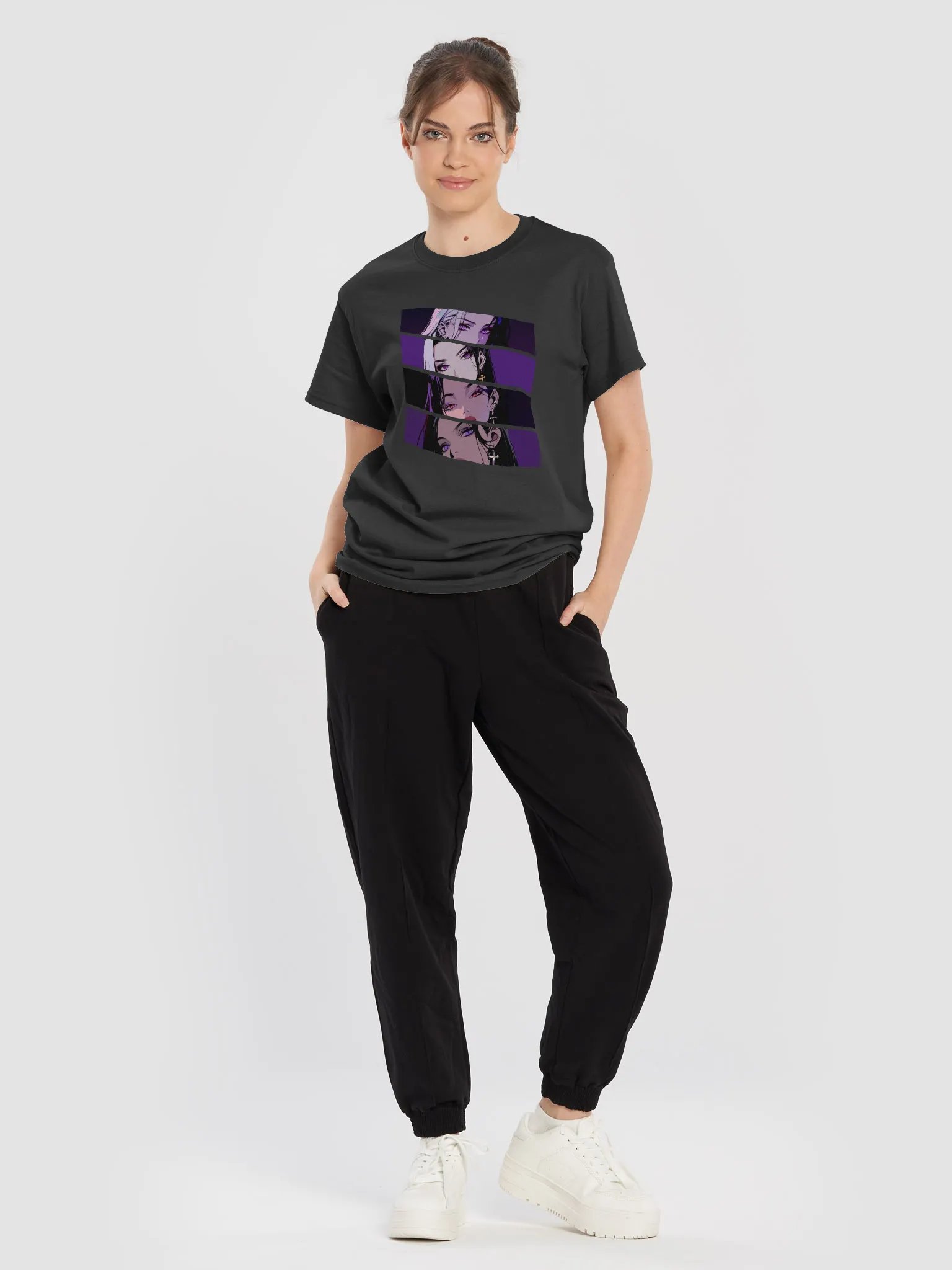 Purple Squad Heavyweight Printed T-Shirt product image (5)