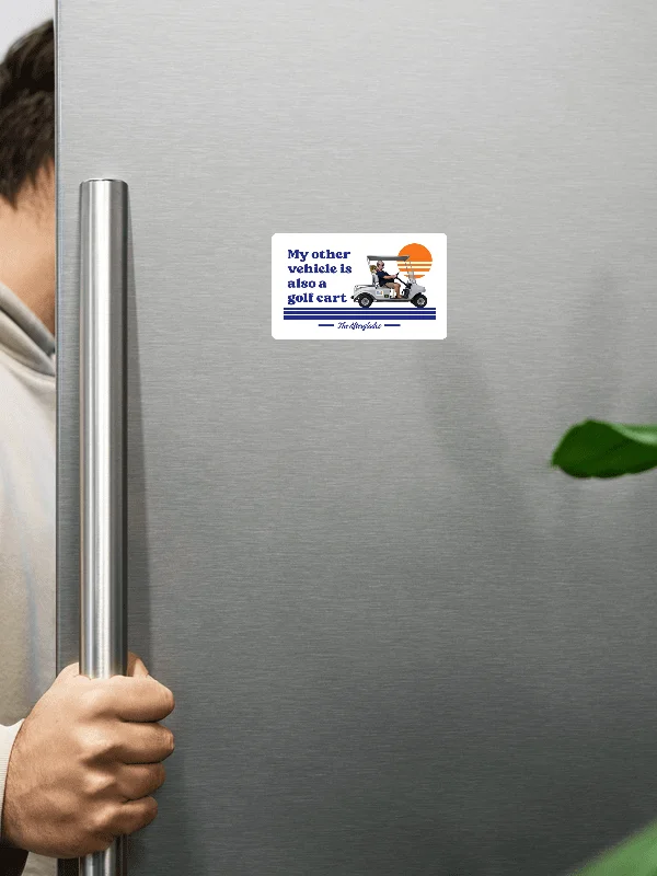 My Other Vehicle Is Also A Golf Cart / Rodney Magnet product image (2)