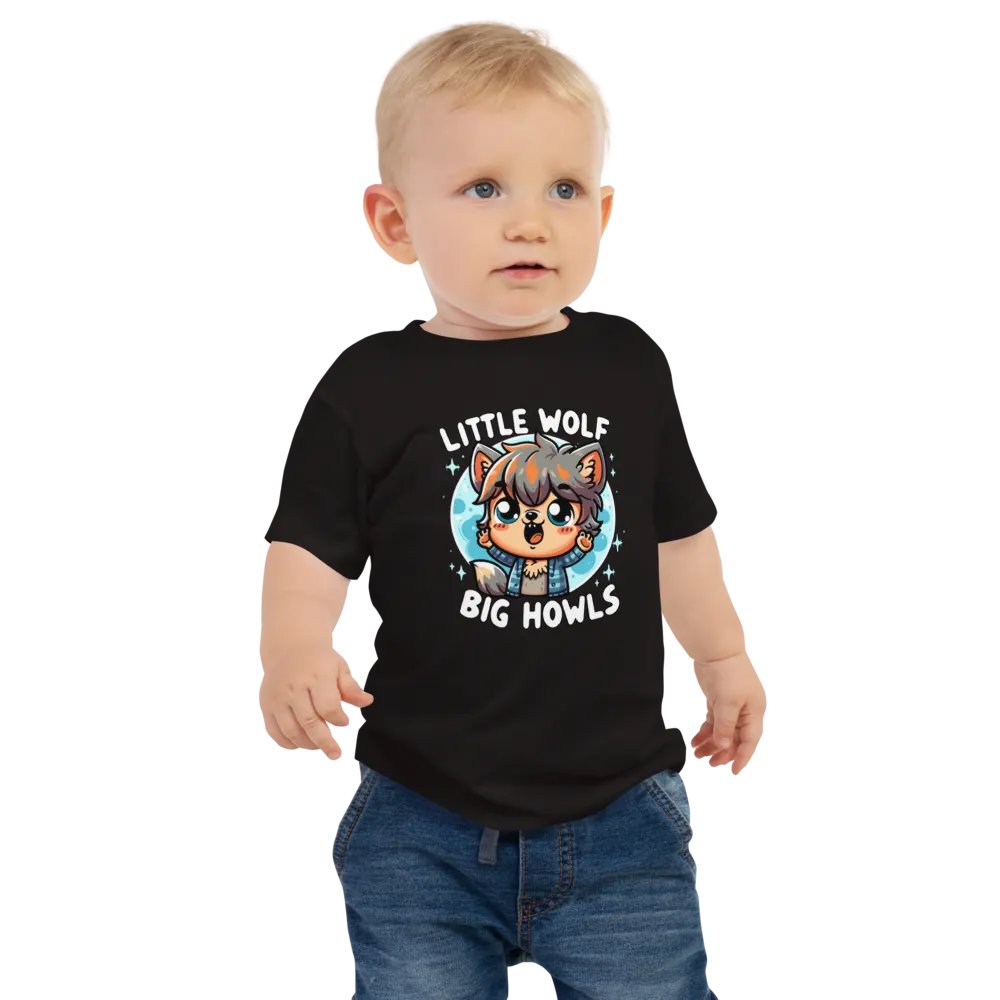 Little Wolf Big Howls Toddler Tee product image (2)