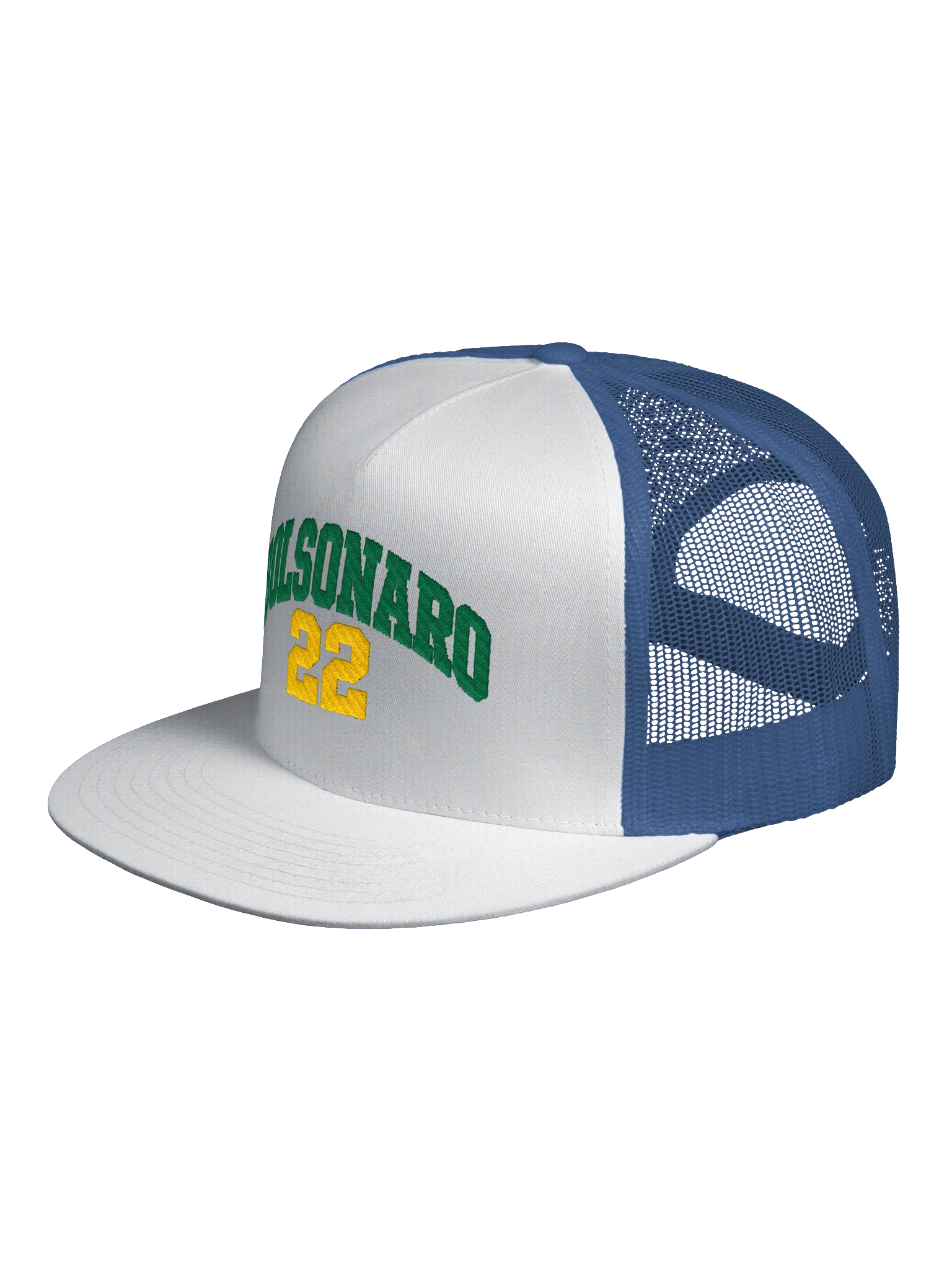 Bolsonaro 22 Embroidered Trucker Hat product image (11)