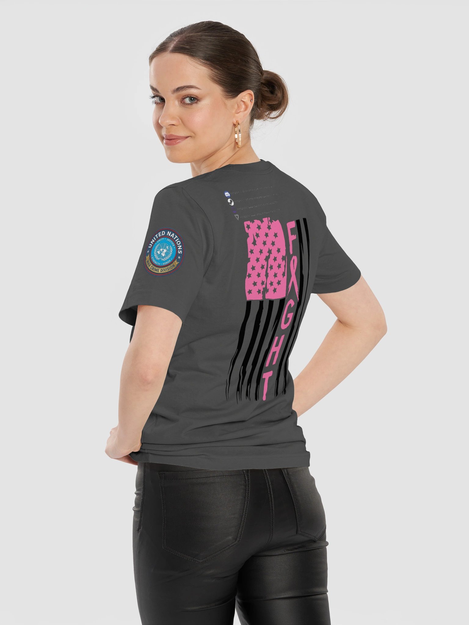 United Nations War Crime Division - Breast Cancer Awareness (Type 06) product image (12)