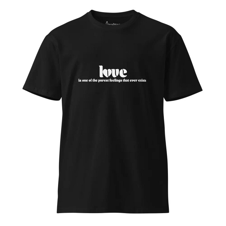 Pure Love as couler unisex premium t-shirt ( white version ) product image (1)