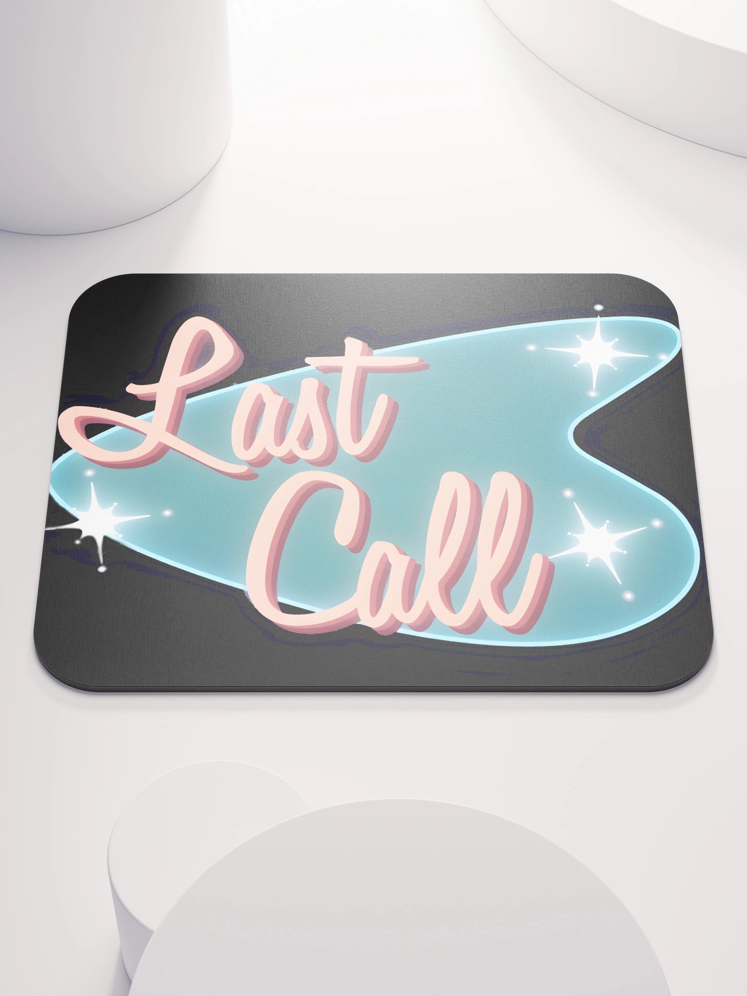 Neon Last Call Mouse Pad product image (1)