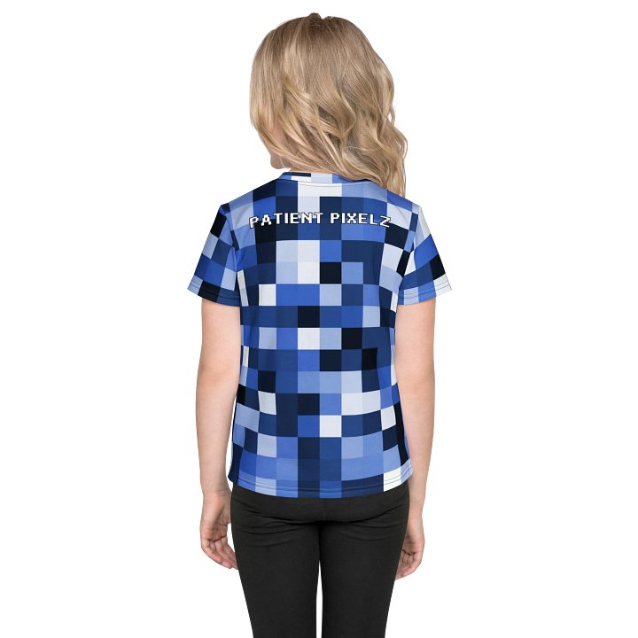 Patient PixelZ Kids T-Shirt (Pixel Blue) product image (2)