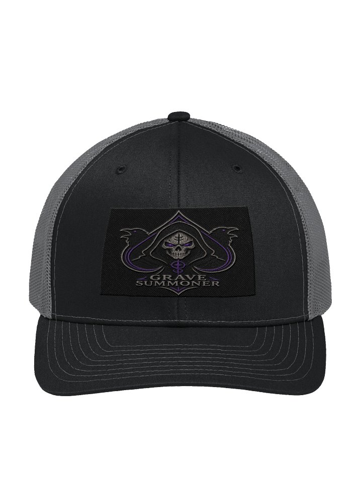 Grave Summoner Embroidered Trucker Hat product image (1)