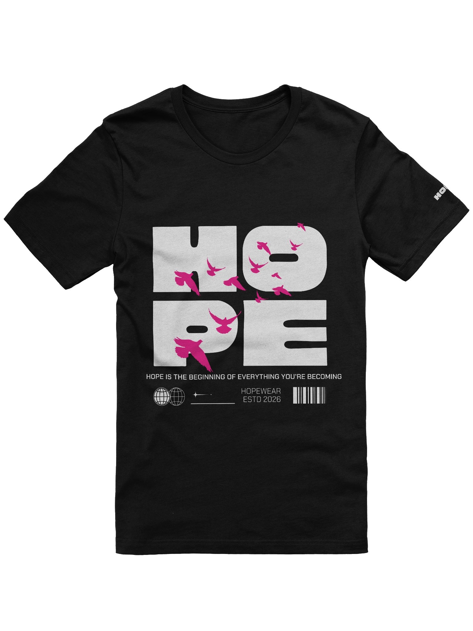 Hope Original Tee Unisex - Black product image (1)
