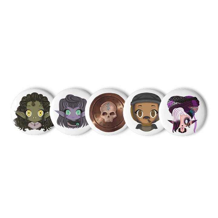 Red Comet Character Collection Pins product image (1)
