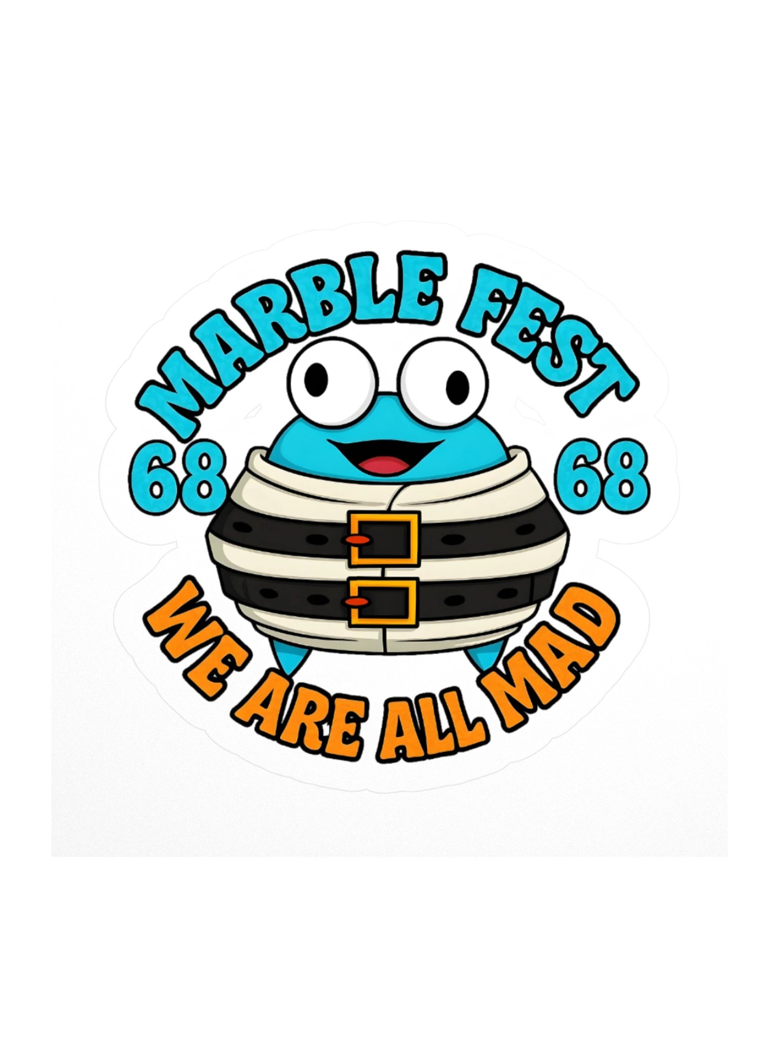 Whimsical Marble Fest Stickers product image (1)