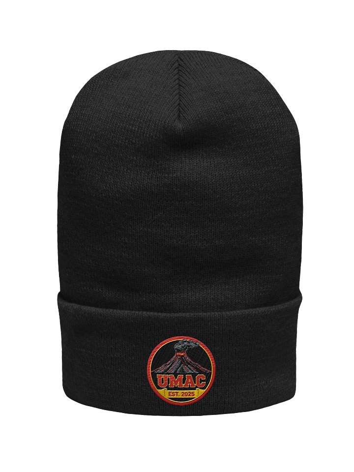 Volcanic Eruption Embroidered Beanie product image (2)