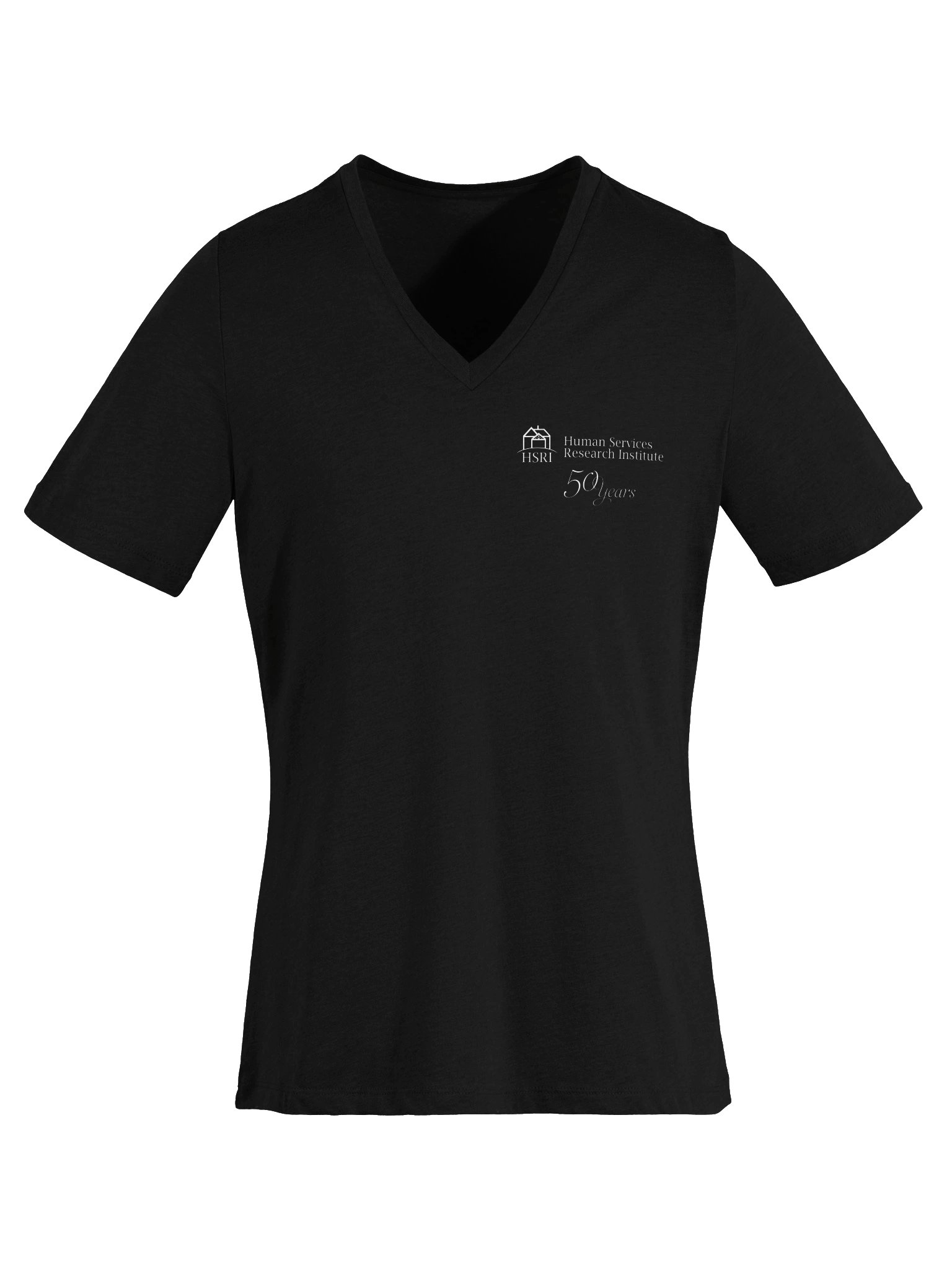 HSRI 50th Anniversary V-Neck T-Shirt - Black product image (4)
