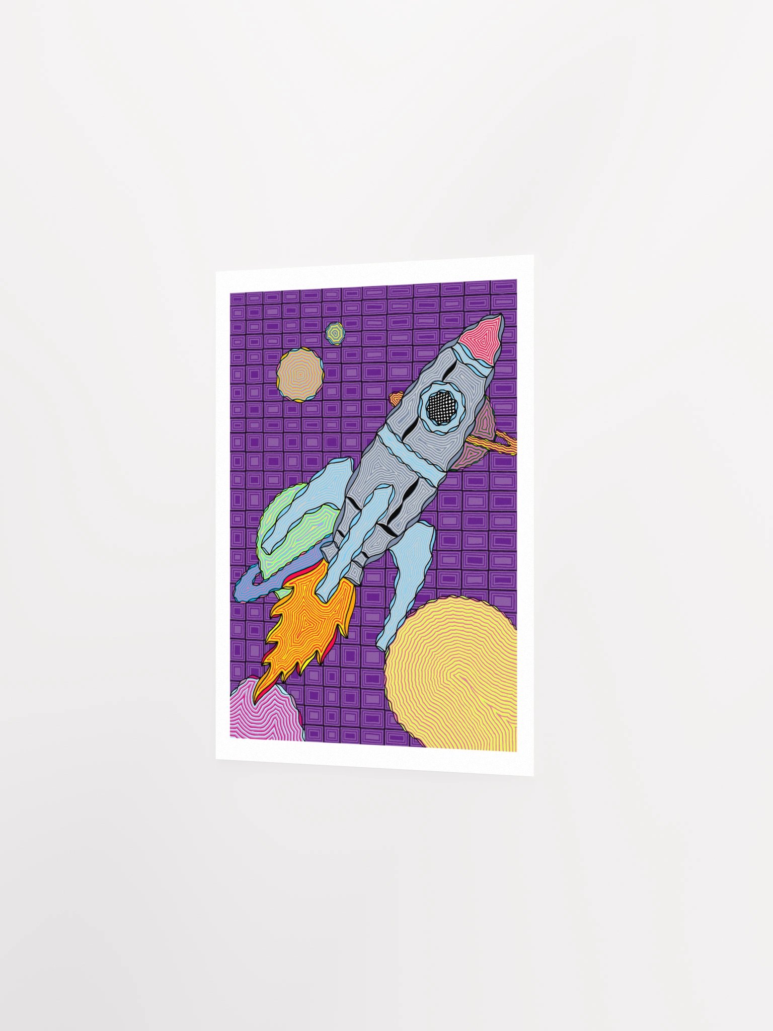 Enhanced Matte Paper Poster (Space v2) product image (2)