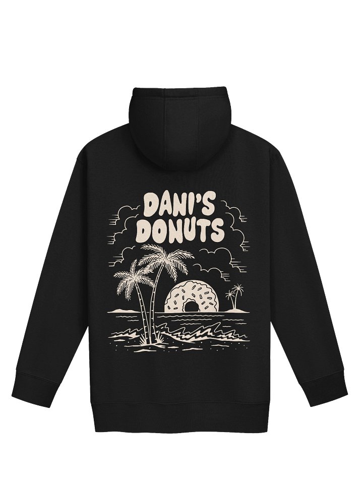 Black Dani's Donuts Hoodie product image (2)
