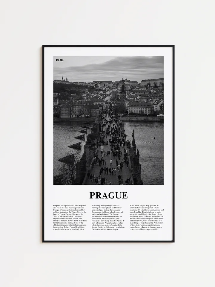 Prague 03 Newspaper Poster product image (1)