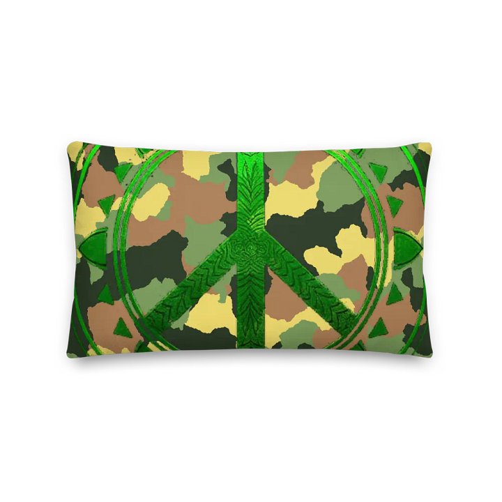 Peaceful Heart Camo Pillow product image (5)