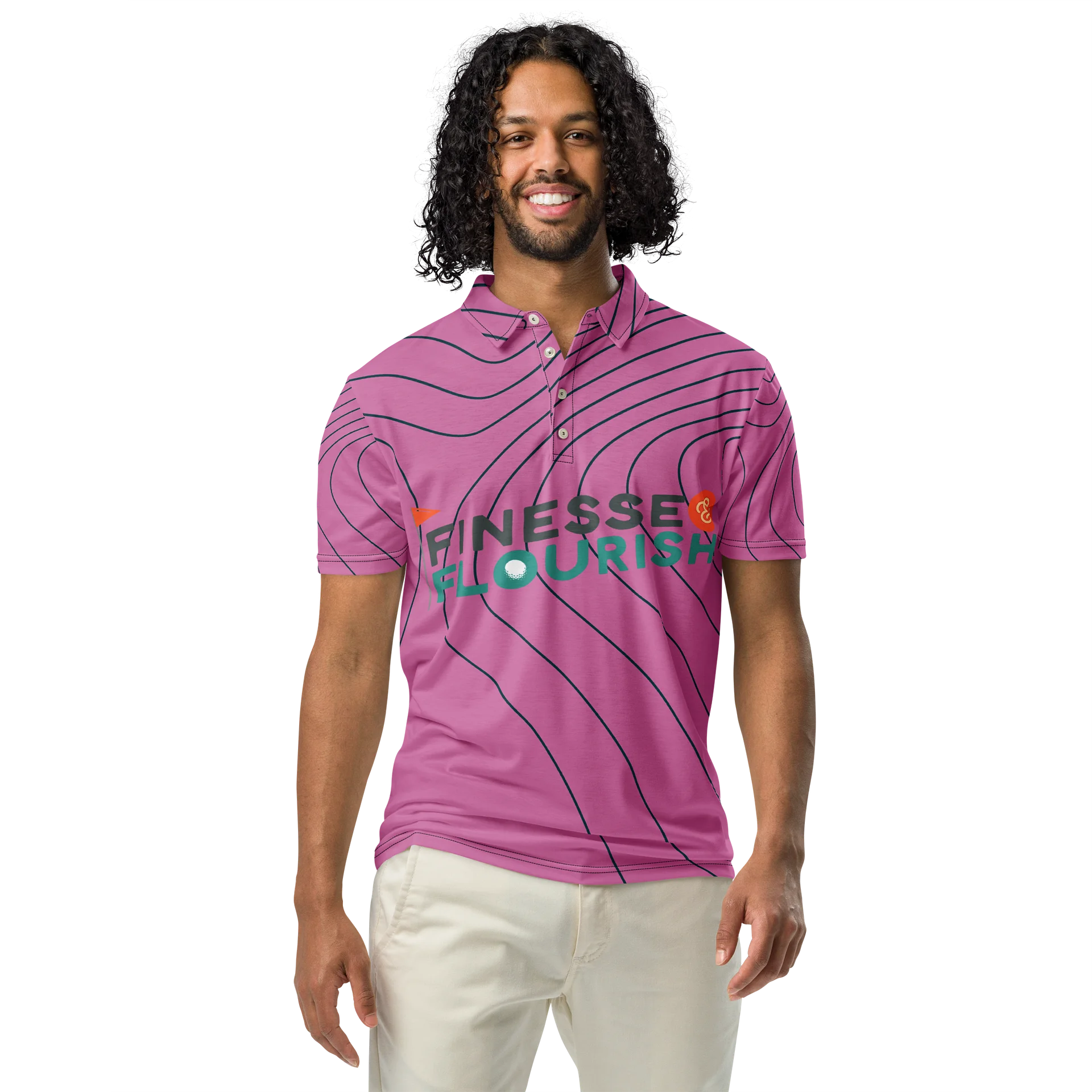 F&F Topo 2 Slim Fit Polo Shirt product image (3)