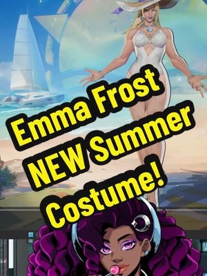 New Summer Costumes! 🦈#vtuber #marvelrivals #emmafrost #gaming