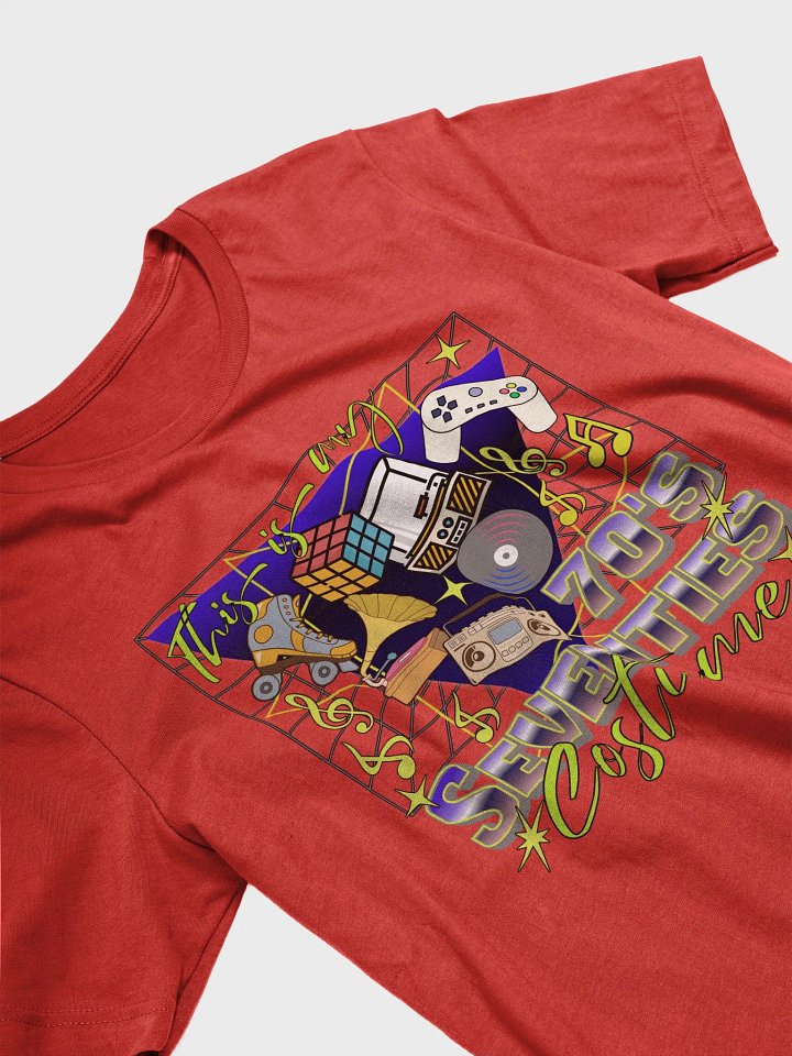 This Is My 70s Costume Retro Nostalgia Graphic T-Shirt product image (2)