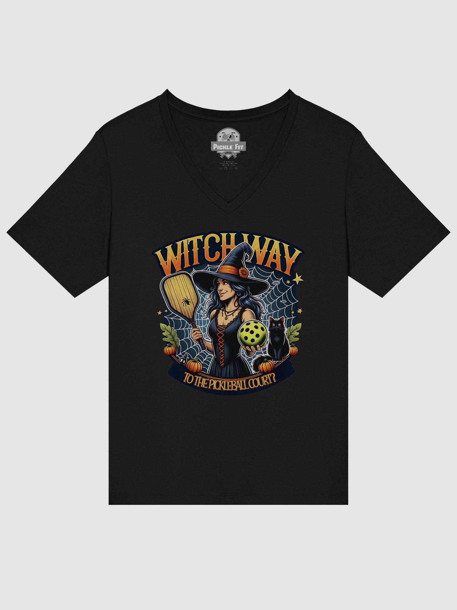 Witch Way Women's V-Neck Tee product image (19)