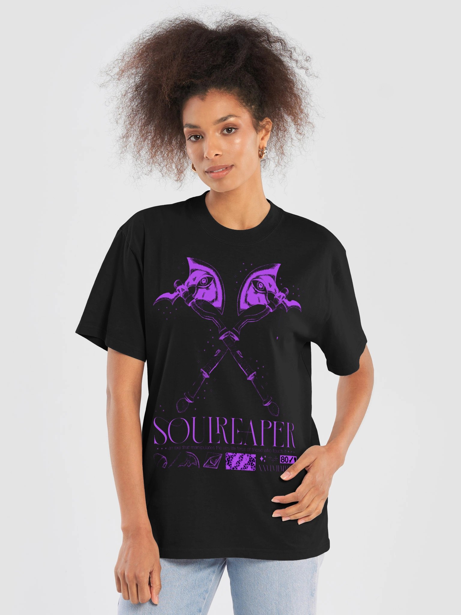 Halloween Soulreaper Axe Tee product image (2)