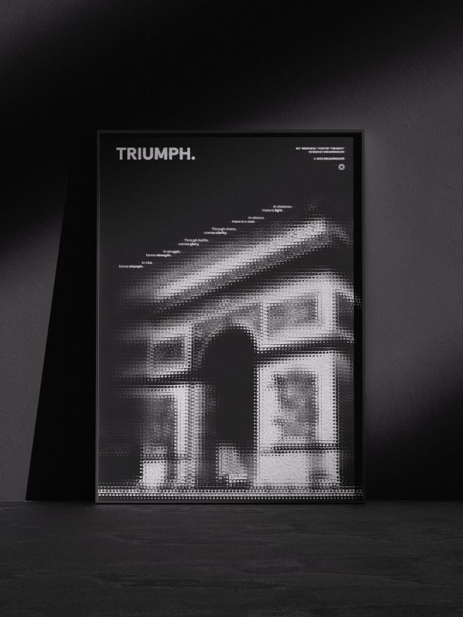 Memorial : Triumph — Thoughtful Digital Print for Modern Interior product image (2)