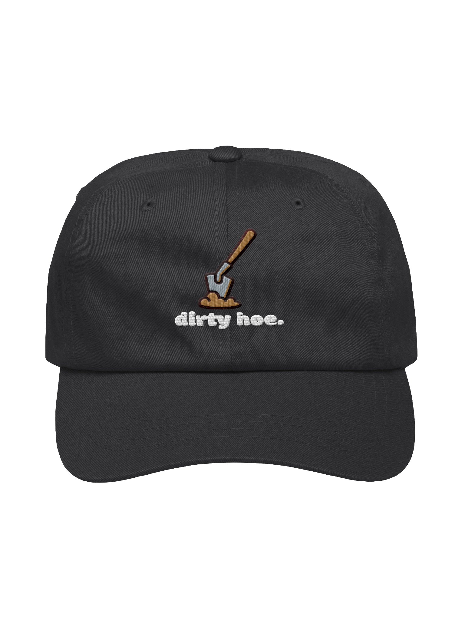 dirty hoe. -Dad Hat product image (1)