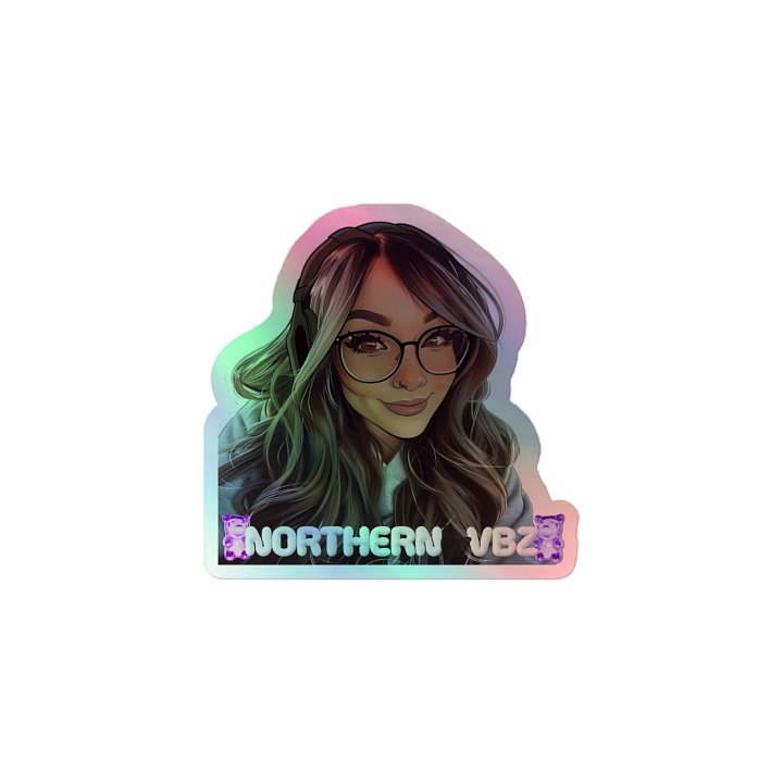 NorthernVBZ Holographic Sticker Sheet product image (1)