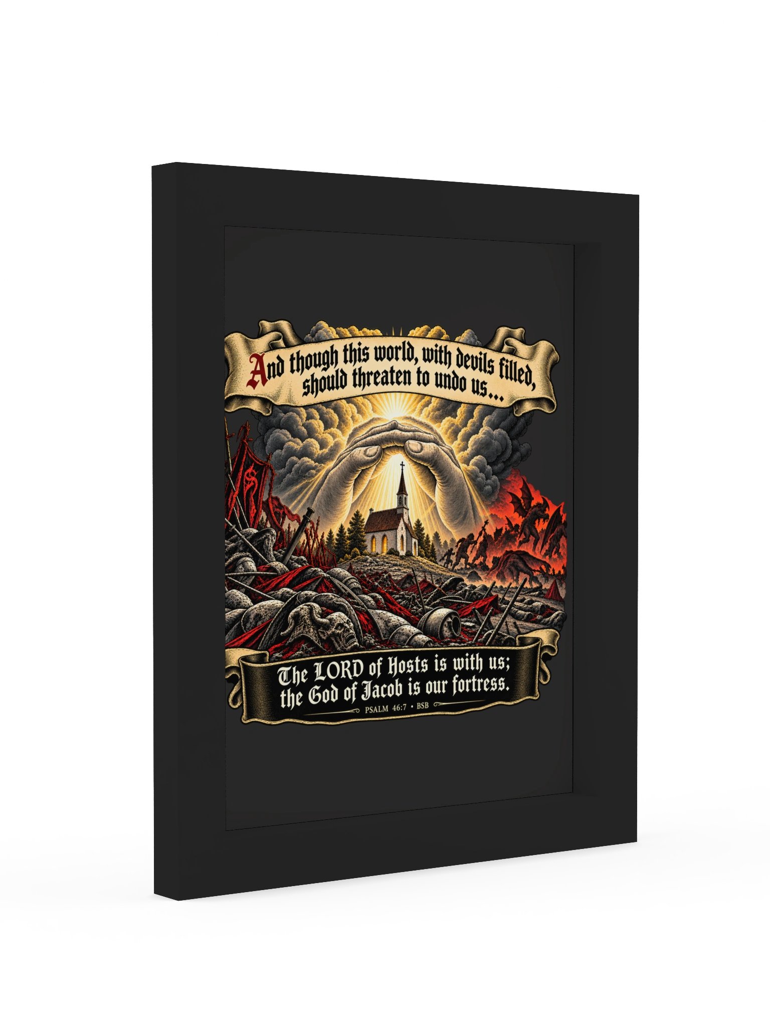 Faithful Through the Storm Framed Wall Art product image (2)