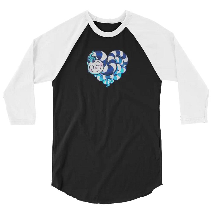 Heart Worm Jersey Raglan Tee. product image (2)