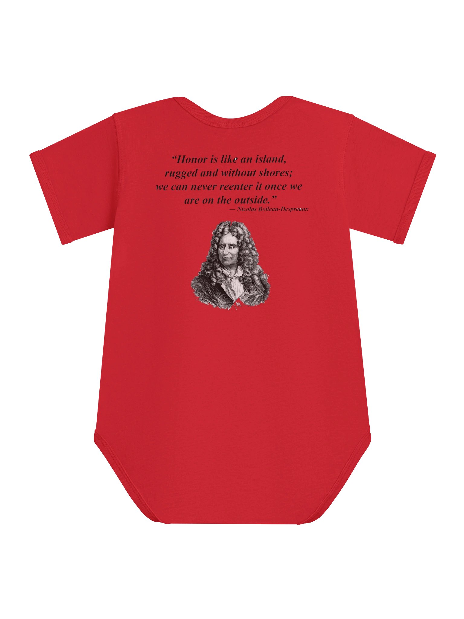 Honor Code Baby Jersey Bodysuit product image (2)