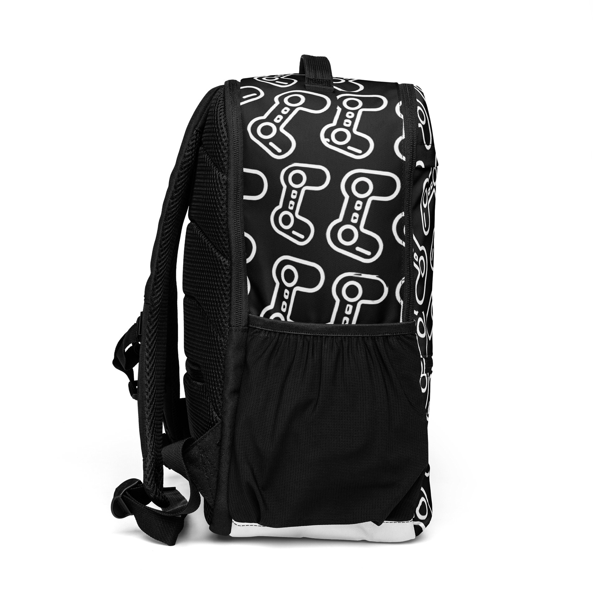 Sac à dos imprimé intégral manette blanche product image (6)
