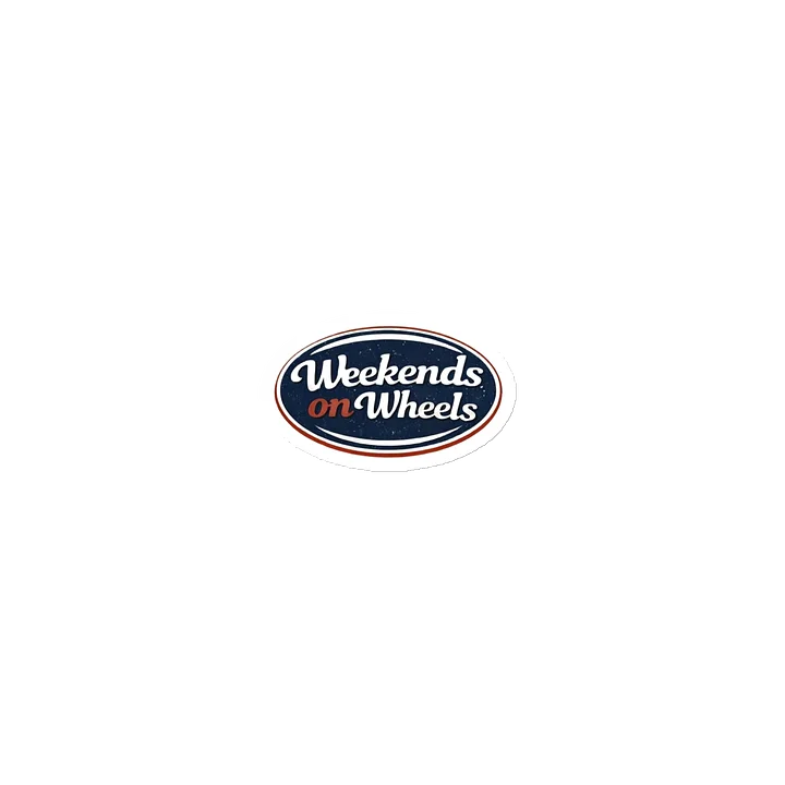 Weekends on Wheels Magnet product image (1)