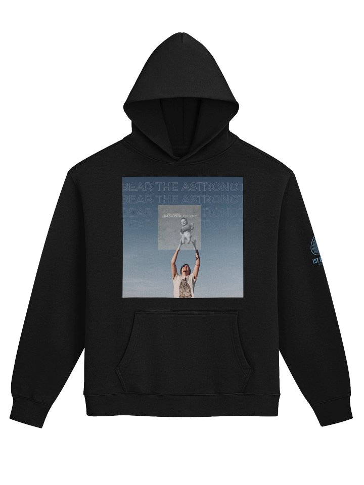 Bear the Astronot Blend Into the Grey Unisex Hoodie product image (1)