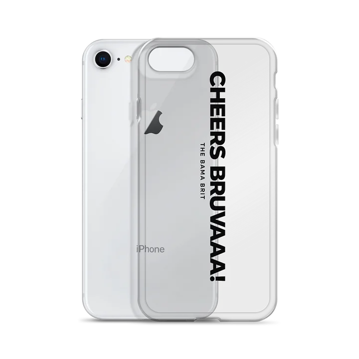 Cheers Bruvaaa! Clear iPhone® Case product image (55)