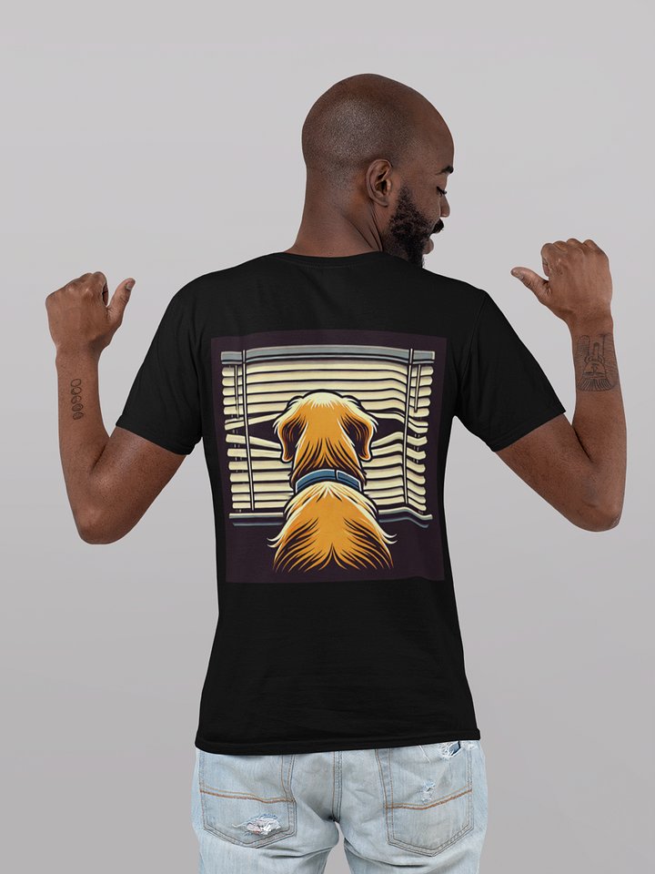 Neighborhood Watch: Golden Retriever Division - Front & Back Design Tee product image (2)