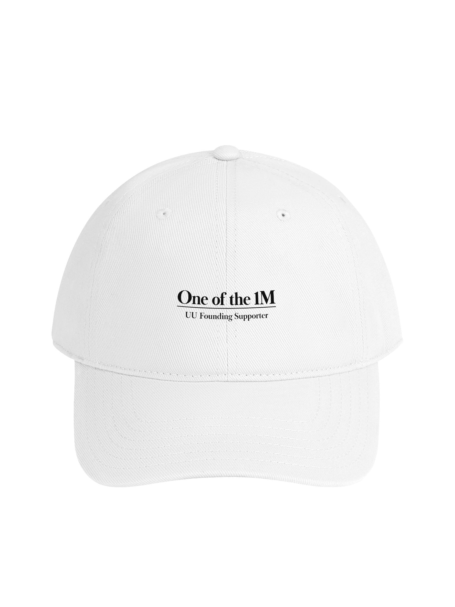 Low Profile Cap - White product image (1)