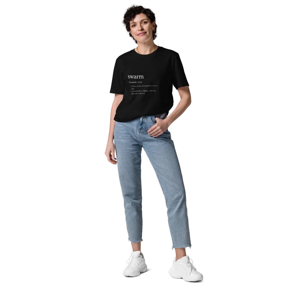 Swarm dictionary definiton 100% cotton product image (11)