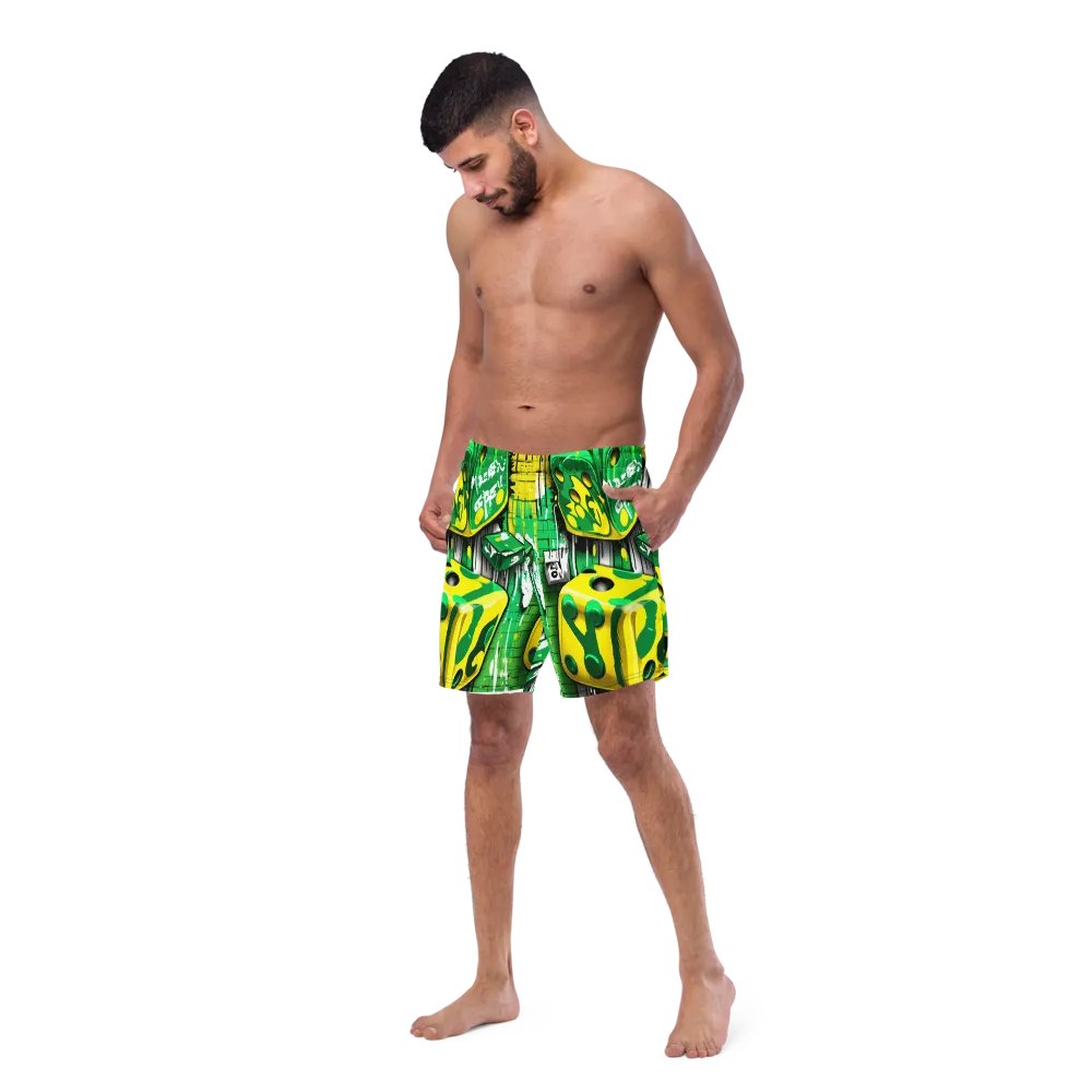 Graffiti Dice All-Over Swim Shorts product image (6)