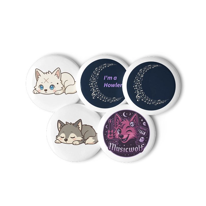 Wolf Pack Pins product image (3)