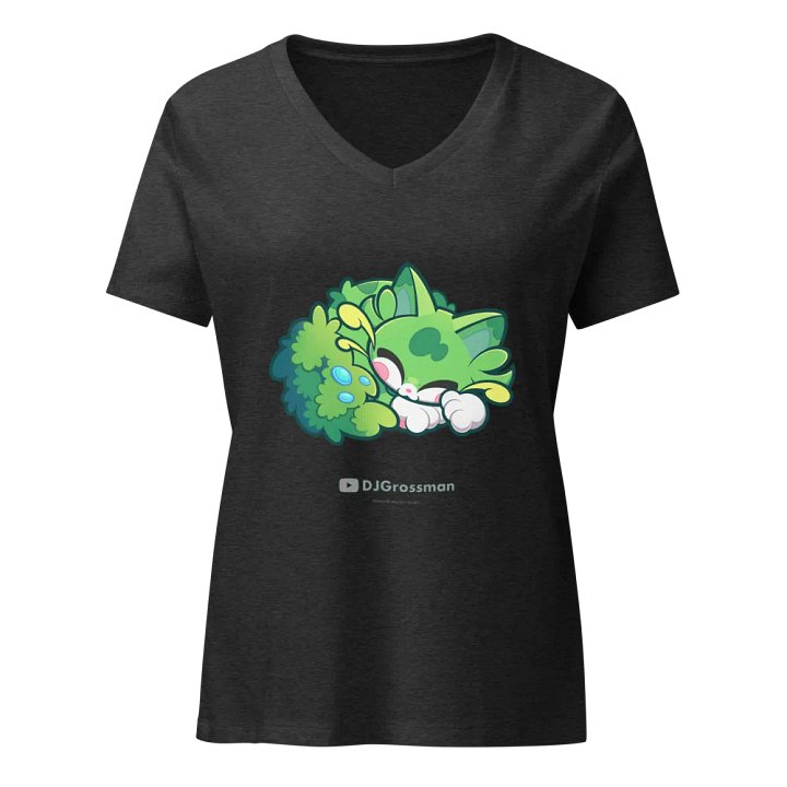 Sleeping Chloe • Women's Relaxed V-Neck T-shirt product image (1)