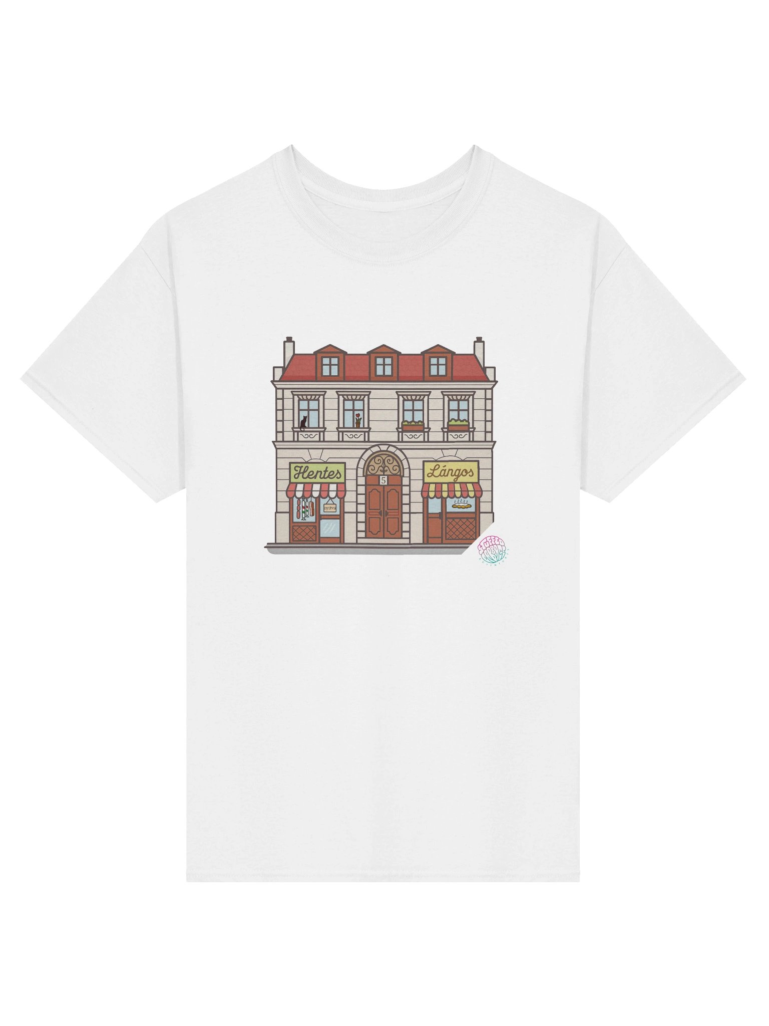 Classic Budapest Building Tee product image (2)