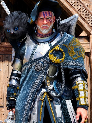 Loving the dye mechanic in @crimsondesert_. My boy Kliff looking fly Ya’ll! #crimsondesert #crimsondrip #greymane