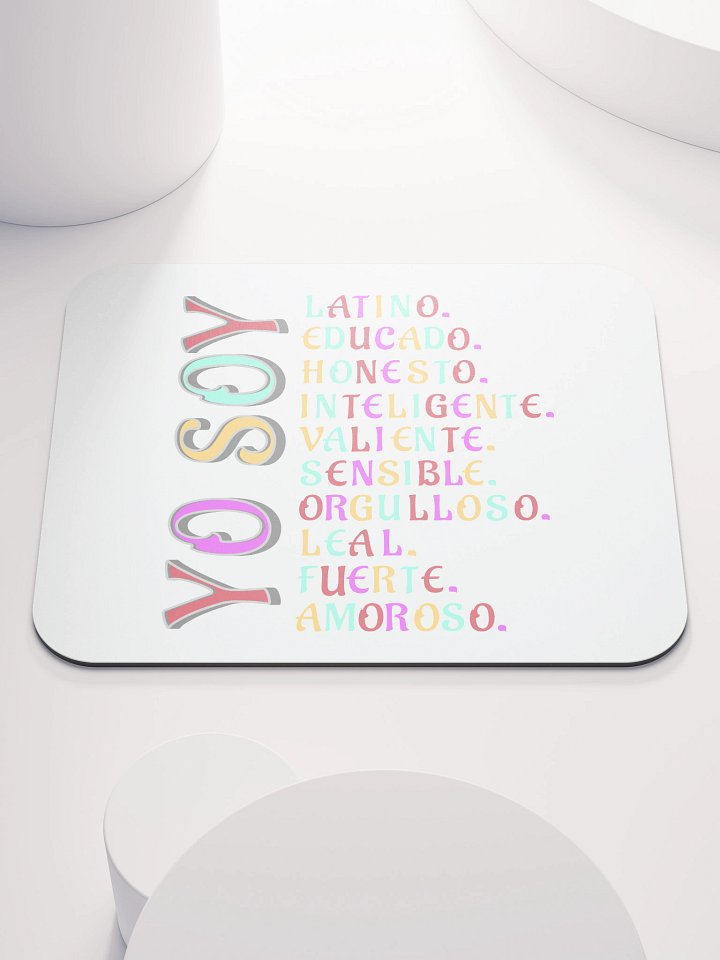 Yo Soy I Am Latino Pride Mouse Pad product image (1)