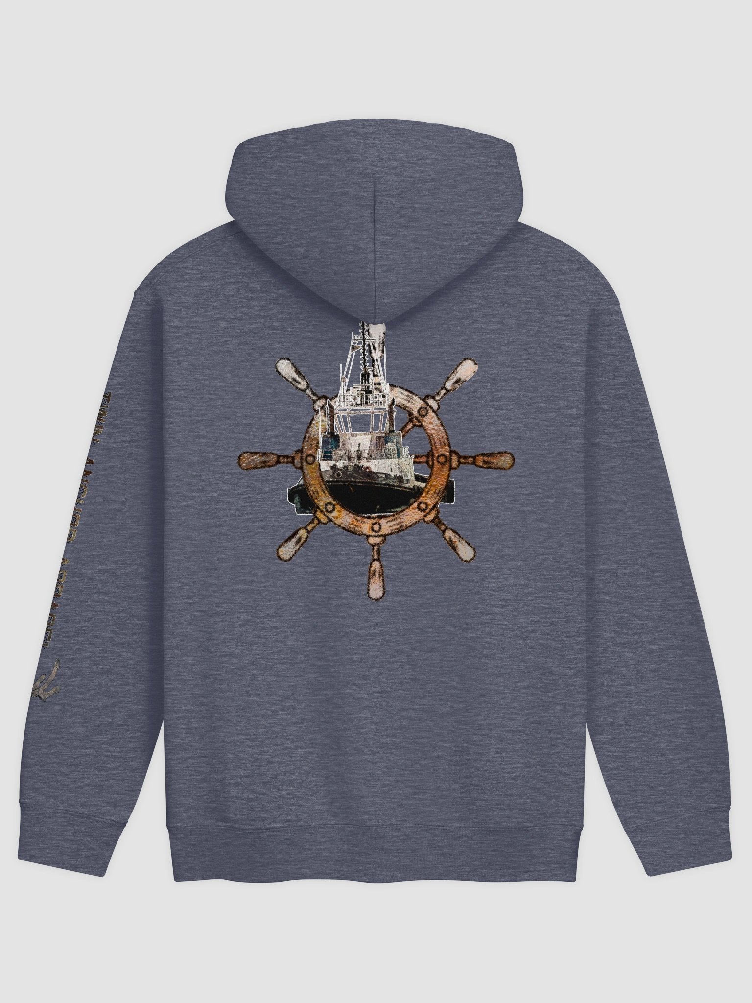 Ship Wheel & Tug Chief – Maritime Heritage | Twin Anchor Apparel AB Watch Line product image (1)